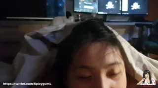 Epic weird slutty June Liu solo